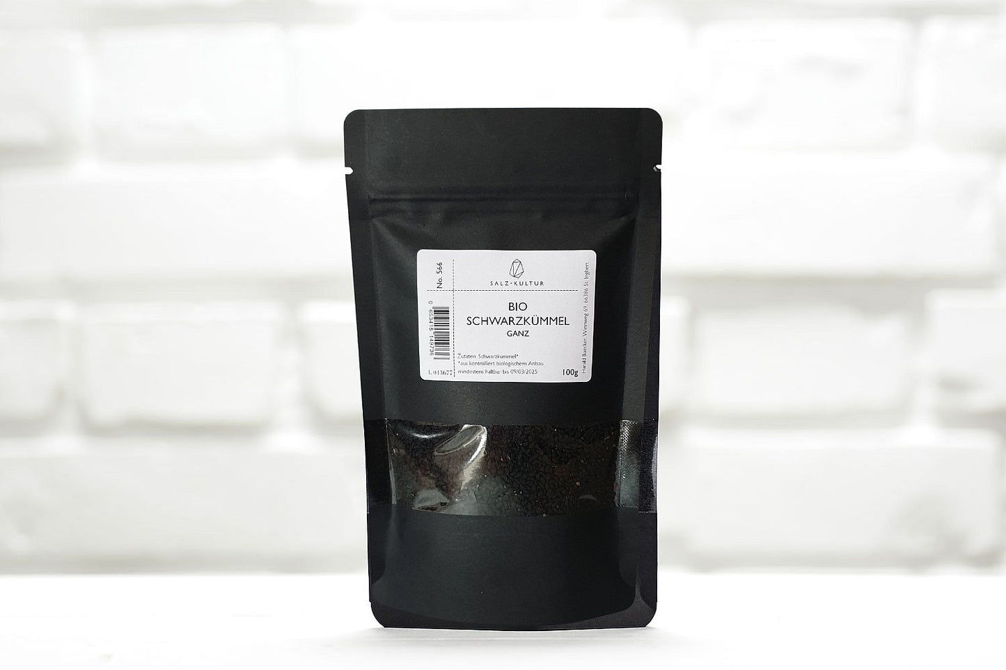 Bio Schwarzkuemmel, schwarzer Nachfüllpack