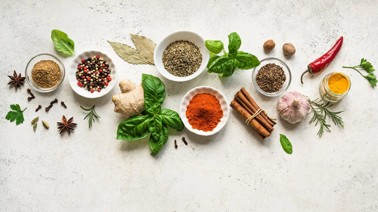 Bio Kräuter und Gewürze mit intensivem Aroma