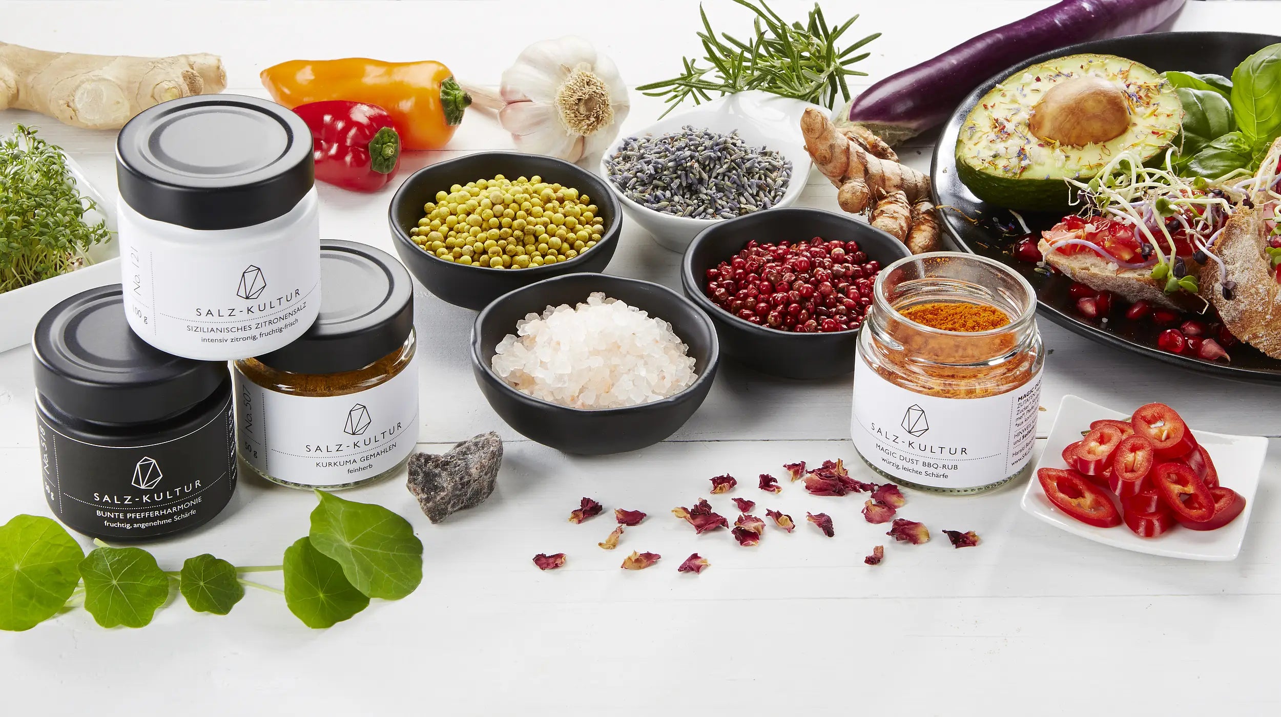 Hochwertige Bio Gewürze, Pfeffer und Natursalze aus traditioneller Manufaktur