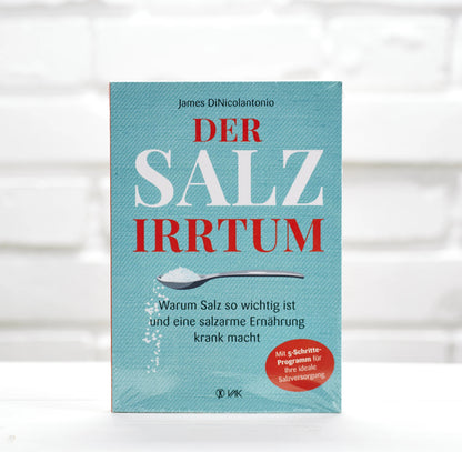 Buch "Der Salz Irrtum" von James DiNicolantonio, front
