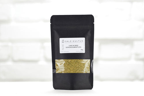 Gewürzmischung Cafe de Paris, schwarzer Nachfüllpack