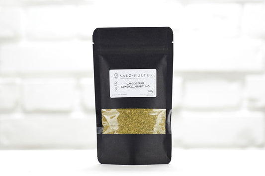 Gewürzmischung Cafe de Paris, schwarzer Nachfüllpack