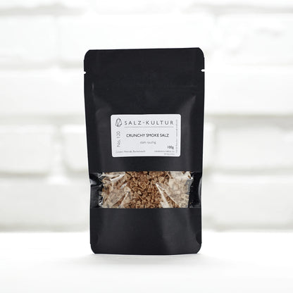 Crunchy Smoke Salz, schwarzer Nachfüllpack
